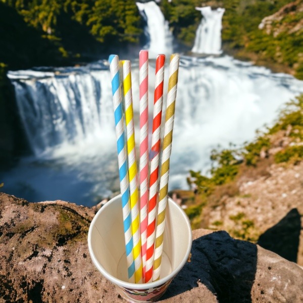 Papers color straw 20 pieces 1 Papers color straw 20 pieces