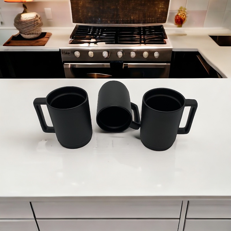 MATTE BLACK MUG