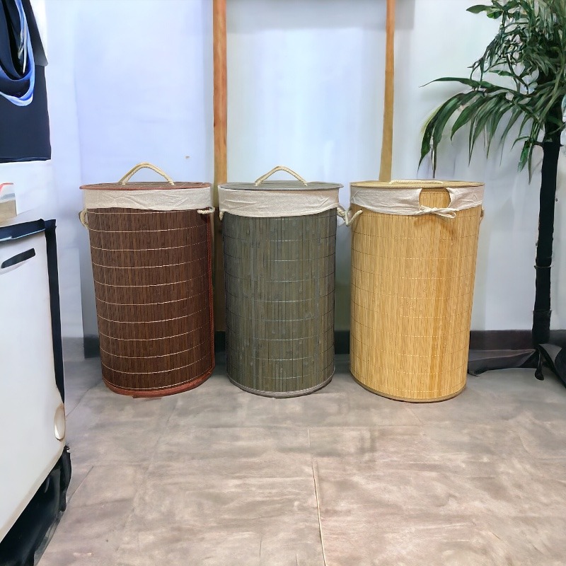 ROUND BAMBOO STORAGE