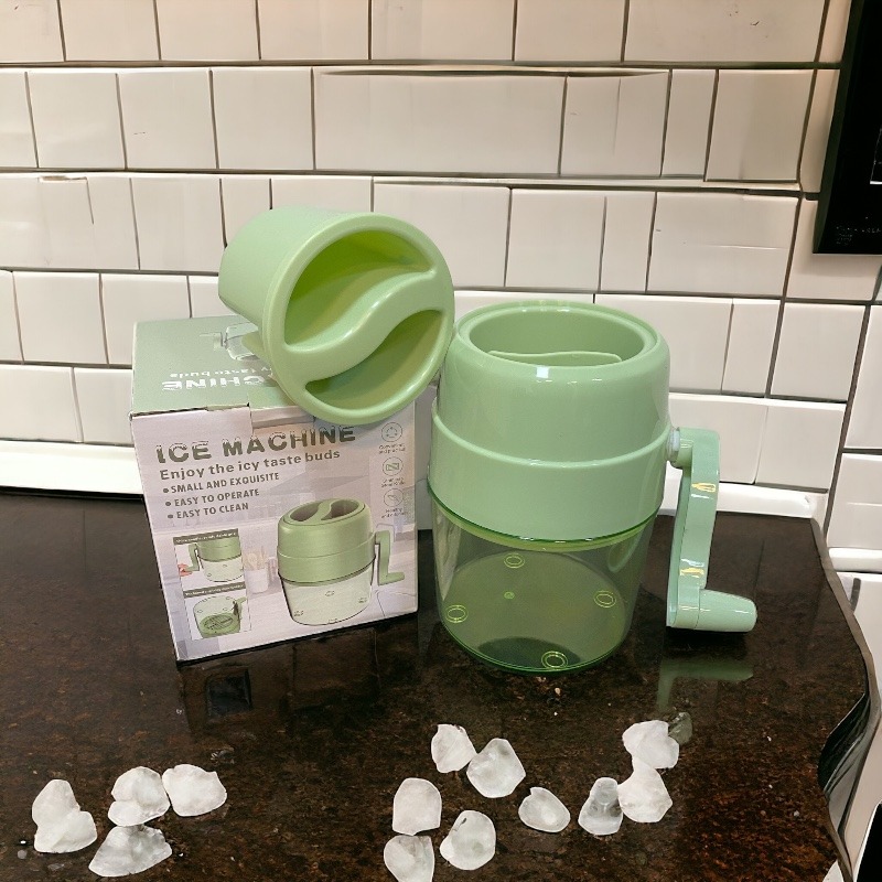 MANUAL ICE CRUSHER GREEN