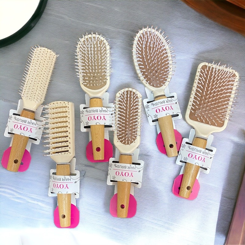 HAIR BRUSHES BROWN